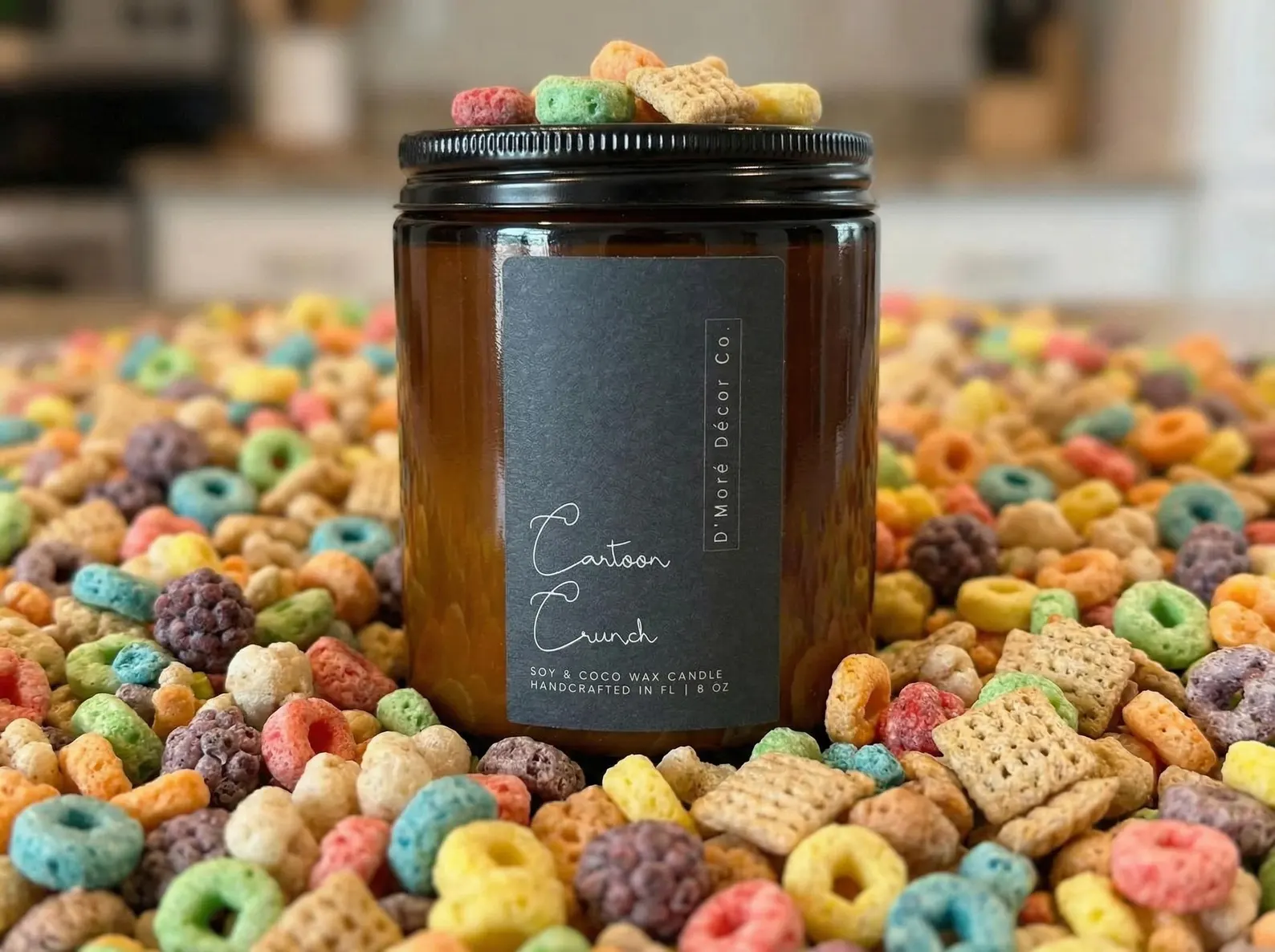 Cartoon Crunch Scented Candle